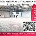 555 Sq. Meter,  Industrial Warehouse Rent For Factory | Carpentry |  Fabrication - 51 Kw Power