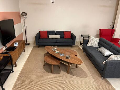 Amman, Apartments/Houses, JOD 9600/year,  Furnished,  2 BR,  Fully Furnished Two Bedroom Apartment With Baconly In Jabal Webdeh 00962777688956