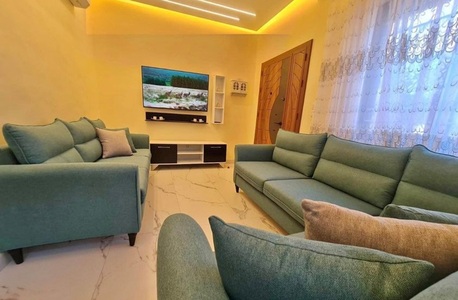 Amman, Apartments/Houses, JOD 9600/year,  Furnished,  2 BR,  Ground Fully Furinshed 2B Apartment With Outside Terrace In Jabal Webdeh 00962777688956