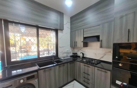 Amman, Apartments/Houses, JOD 9600/year,  Furnished,  2 BR,  Ground Fully Furinshed 2B Apartment With Outside Terrace In Jabal Webdeh 00962777688956