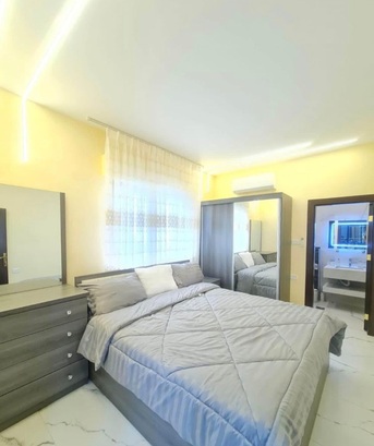 Amman, Apartments/Houses, JOD 9600/year,  Furnished,  2 BR,  Ground Fully Furinshed 2B Apartment With Outside Terrace In Jabal Webdeh 00962777688956