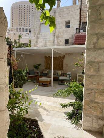 Amman, Apartments/Houses, JOD 10000/year,  Furnished,  2 BR,  Hertige Part Of House Fully Furnished 2B With  Terrace N 2nd Circle 00962777688956