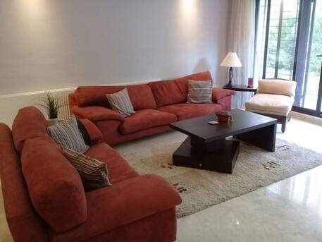 Amman, Apartments/Houses, JOD 10000/year,  Furnished,  2 BR,  Ground Fully Furinshed 2B Apartment With Big Garden In Shemsani 00962777688956