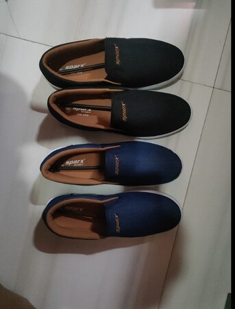 Riyadh, Clothing & Accessories, SAR 40,  Mens ‘’Pull On’’ Casual Shoes Black & Blue Size: 8 (42) & 9 (43) For Sale….