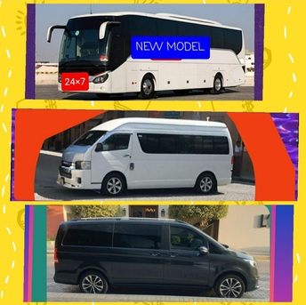 Saar, Passenger Transport, FOR RANT MINIBUS 15.SEATER COASTER 30.SEATER BUS 50.SEATER CAR 7.SESTER AVAILABLE ANY TIME