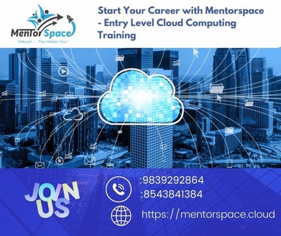 Lucknow, Training, Start Your Career With Mentorspace - Entry Level Cloud Computing Training