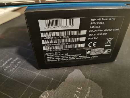 Riyadh, Mobile Phones, SAR 2000,  Huawei Mate 50 Pro Silver