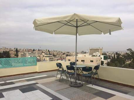 Amman, Apartments/Houses, JOD 12000/year,  Furnished,  3 BR,  Fully Furnished 3B Apart With Baconlies And Access RoofTop N Jabal Webdeh 00962777688956