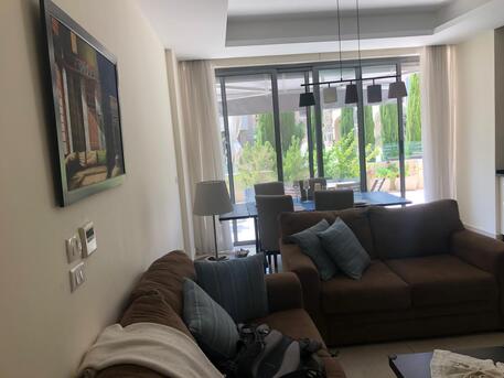 Abdoun, Apartments/Houses, JOD 13000/year,  Furnished,  2 BR,  Ground Fully Furinshed 2B Apart With Garden And Terrace In Abdoun 00962777688956