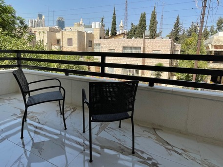 Amman, Apartments/Houses, JOD 13000/year,  Furnished,  3 BR,  Fully Furnished 3B Apart With Baconly In Jabal Webdeh 00962777688956