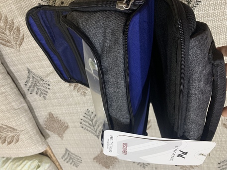 Jubail, Computers, SAR 120,  Brand New LAVVENTO Laptop Bag 15.6 With Usb Charging Port And Cable-Brand New