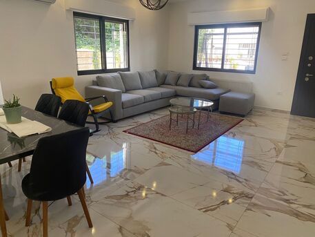 Amman, Apartments/Houses, JOD 14000/year,  Furnished,  2 BR,  Ground Fully Furinshed 2B Apartment With Big Garden In Jabal Webdeh 00962777688956