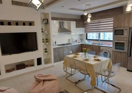 Amman, Apartments/Houses, JOD 9000/year,  Furnished,  2 BR,  Fully Furnished Two Bedroom Apartment With Baconly In 6 Circle 00962777688956