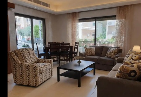 Amman, Apartments/Houses, JOD 11000/year,  Furnished,  2 BR,  Ground Fully Furinshed 2B Apartment With Balcony In Swefieh 00962777688956