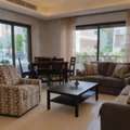 JOD 11000/year,  Furnished,  2 BR,  Ground Fully Furinshed 2B Apartment With Balcony In Swefieh 00962777688956
