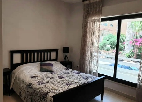 Amman, Apartments/Houses, JOD 11000/year,  Furnished,  2 BR,  Ground Fully Furinshed 2B Apartment With Balcony In Swefieh 00962777688956