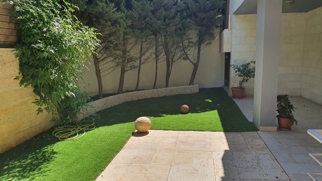 Amman, Apartments/Houses, JOD 12000/year,  3 BR,  Semi Furnished Ground 3B Apart With Big Garden In 5 Circle 00962777688956