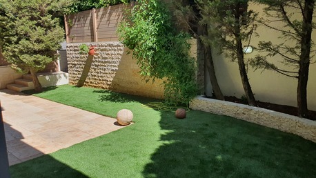 Amman, Apartments/Houses, JOD 12000/year,  3 BR,  Semi Furnished Ground 3B Apart With Big Garden In 5 Circle 00962777688956