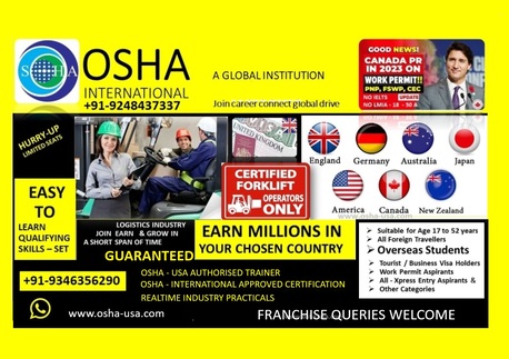Duba, Lessons Offered, Rigger Level 1 2 3 Course Training And Approved USA Certification