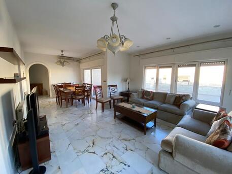Abdoun, Apartments/Houses, JOD 16000/year,  Furnished,  3 BR,  Roof Top Fully Furnished 3B Apart With Big Terrace In Abdoun 00962777688956