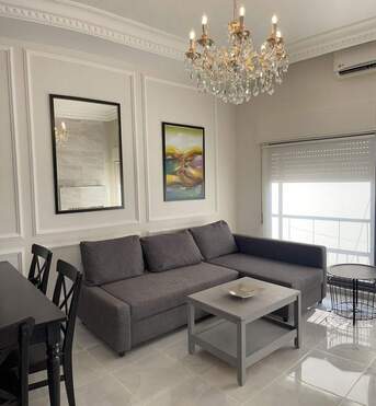 Amman, Apartments/Houses, JOD 7000/year,  Furnished,  1 BR,  Fully Furnished One Bedroom Apartment With Baconly In Jabal Webdeh 00962777688956