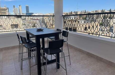 Amman, Apartments/Houses, JOD 7000/year,  Furnished,  1 BR,  Fully Furnished One Bedroom Apartment With Baconly In Jabal Webdeh 00962777688956