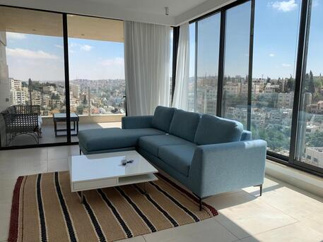 Amman, Apartments/Houses, JOD 16000/year,  Furnished,  2 BR,  Fully Furnished Two Bedroom Apartment With Baconly View In Jabal Webdeh 00962777688956