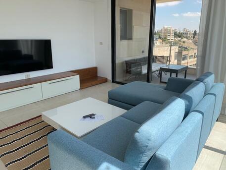 Amman, Apartments/Houses, JOD 16000/year,  Furnished,  2 BR,  Fully Furnished Two Bedroom Apartment With Baconly View In Jabal Webdeh 00962777688956