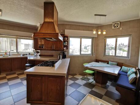 Amman, Apartments/Houses, JOD 12000/year,  Furnished,  3 BR,  Fully Furnished Three Bedroom Apartment With Baconlies In Jabal Webdeh 00962777688956