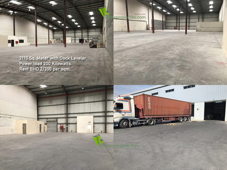 Sitra, Warehouses, 300 Sq. Meter, 350 And 385 Sq. Meter Warehouse / Workshop In LOW RENT At Hidd & Sitra. Approved For CR