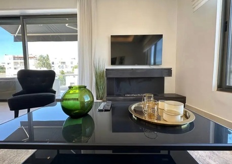 Abdoun, Apartments/Houses, JOD 12000/year,  Furnished,  1 BR,  Rooftop Fully Furnished One Bedroom Apartment With Terrace In Abdoun 00962777688956