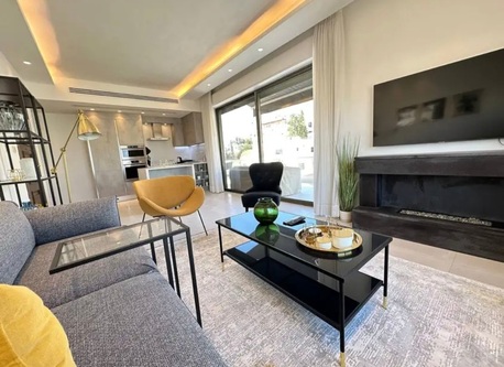 Abdoun, Apartments/Houses, JOD 12000/year,  Furnished,  1 BR,  Rooftop Fully Furnished One Bedroom Apartment With Terrace In Abdoun 00962777688956