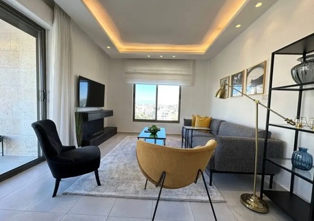 Abdoun, Apartments/Houses, JOD 12000/year,  Furnished,  1 BR,  Rooftop Fully Furnished One Bedroom Apartment With Terrace In Abdoun 00962777688956