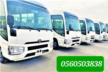 Riyadh, Passenger Transport, Buses Toyota Coasters (30 Seater Toyota Coaster Bus)Are Available For Rent.