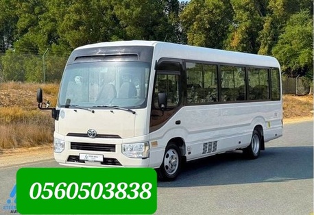 Riyadh, Passenger Transport, Buses Toyota Coasters (30 Seater Toyota Coaster Bus)Are Available For Rent.