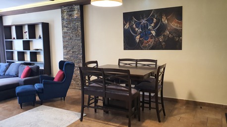 Amman, Apartments/Houses, JOD 6600/year,  Furnished,  2 BR,  Ground Fully Furinshed 2B Apart With Big Garden And Terrace In 3 Circle 00962777688956