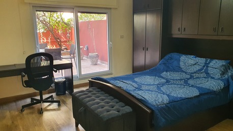 Amman, Apartments/Houses, JOD 6600/year,  Furnished,  2 BR,  Ground Fully Furinshed 2B Apart With Big Garden And Terrace In 3 Circle 00962777688956