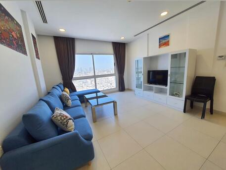 Gudaibiya, Apartments, Flats, Houses & Villas, BHD 250/month,  Furnished,  1 BR,  FULLY FURNISHED 1 BEDROOM FLAT WITH EWA