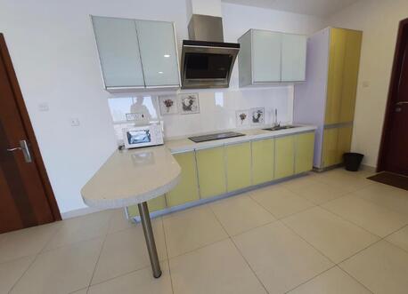 Gudaibiya, Apartments, Flats, Houses & Villas, BHD 250/month,  Furnished,  1 BR,  FULLY FURNISHED 1 BEDROOM FLAT WITH EWA