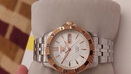 Riyadh, Jewelry, SAR 690,  Seiko Automatic Watch  Big Dial For Men Original Swiss Made