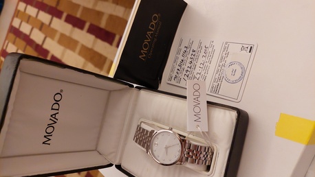Riyadh, Jewelry, SAR 2900,  Movado Watch NEW Original Diamond Dial For Ladies Original Swiss Made