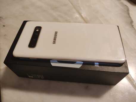 Riyadh, Mobile Phones, SAR 1400,  Samsung S10 Plus 512GB Ceramic White