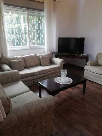 Amman, Apartments/Houses, JOD 6000/year,  Furnished,  1 BR,  Ground Fully Furinshed One Bedroom Apartment With Garden In Jabal Webdeh 00962777688956