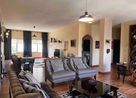 Amman, Apartments/Houses, JOD 12000/year,  Furnished,  3 BR,  Fully Furnished 3B Apartment With Big Terrace In Jabal Amman First Circle 00962777688956