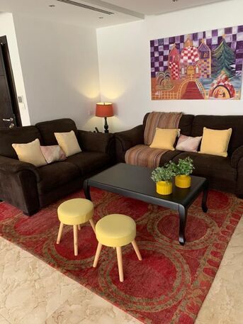 Amman, Apartments/Houses, JOD 18000/year,  Furnished,  3 BR,  Fully Furnished 3B Apart With Big Balcony In 5 Circle 00962777688956