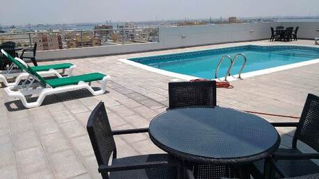 Mahooz, Apartments/Houses, BHD 350/month,  Furnished,  2 BR,  Brand New Spacious Family Apartments@Mahooz-Umalhassam: BD 350-450:Pool.gym.Net