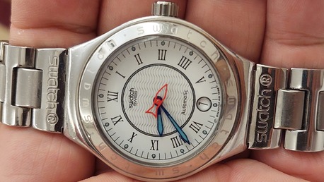 Riyadh, Watches, SAR 550,  Swatch Automatic Watch For Men Original Swiss Made