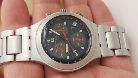 Riyadh, Watches, SAR 450,  Swatch Chronograph Watch For Men Original Swiss Made