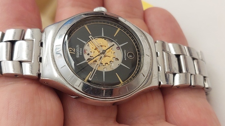 Swatch men's automatic online watch