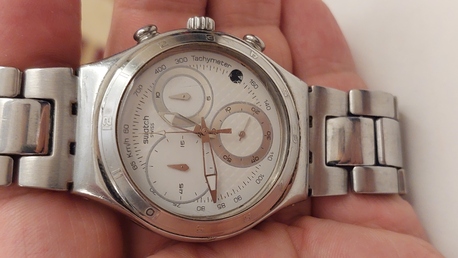 Riyadh, Watches, SAR 480,  Swatch Chronograph Watch For Men Original Swiss Made